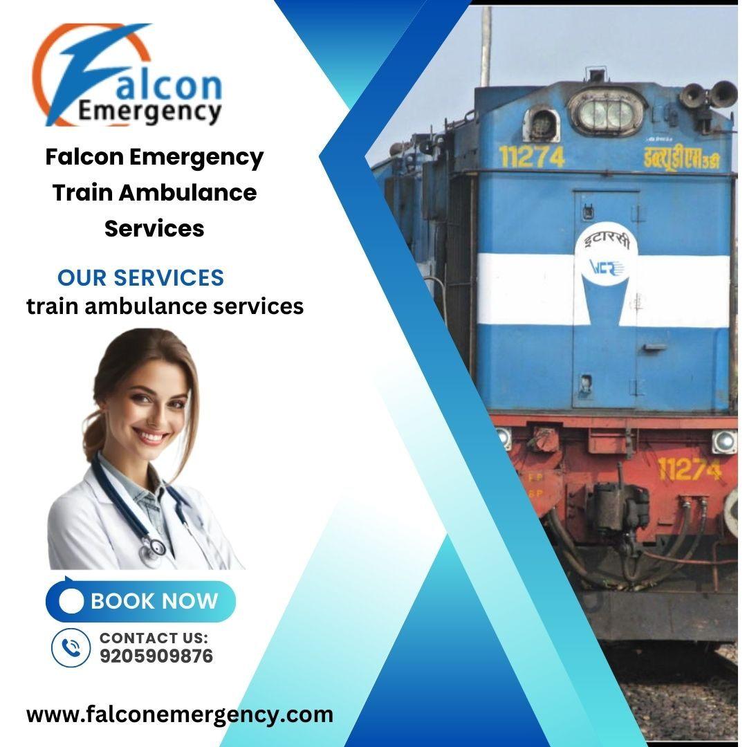 Falcon Train Ambulance in Bhopal is dedicating its time to Transfer Patients