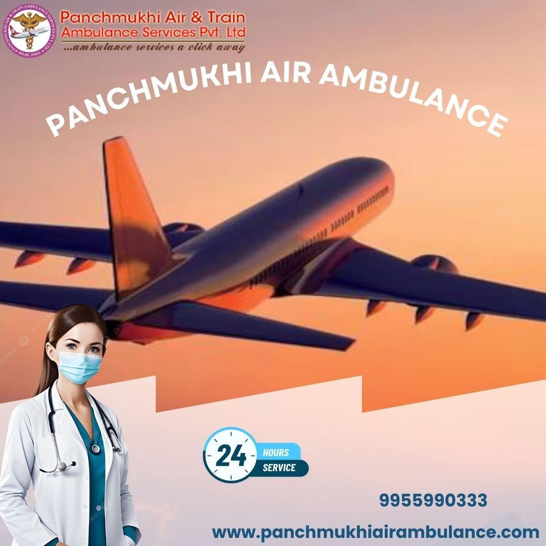 Choose Panchmukhi Air Ambulance Services in Bhopal with Critical Medical Care