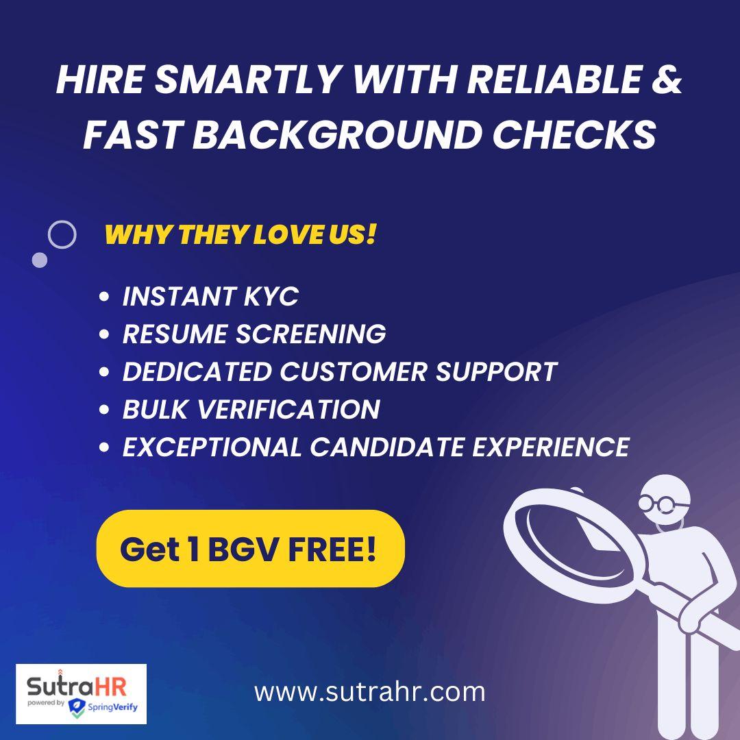 Top Background Verification Companies in India 2024