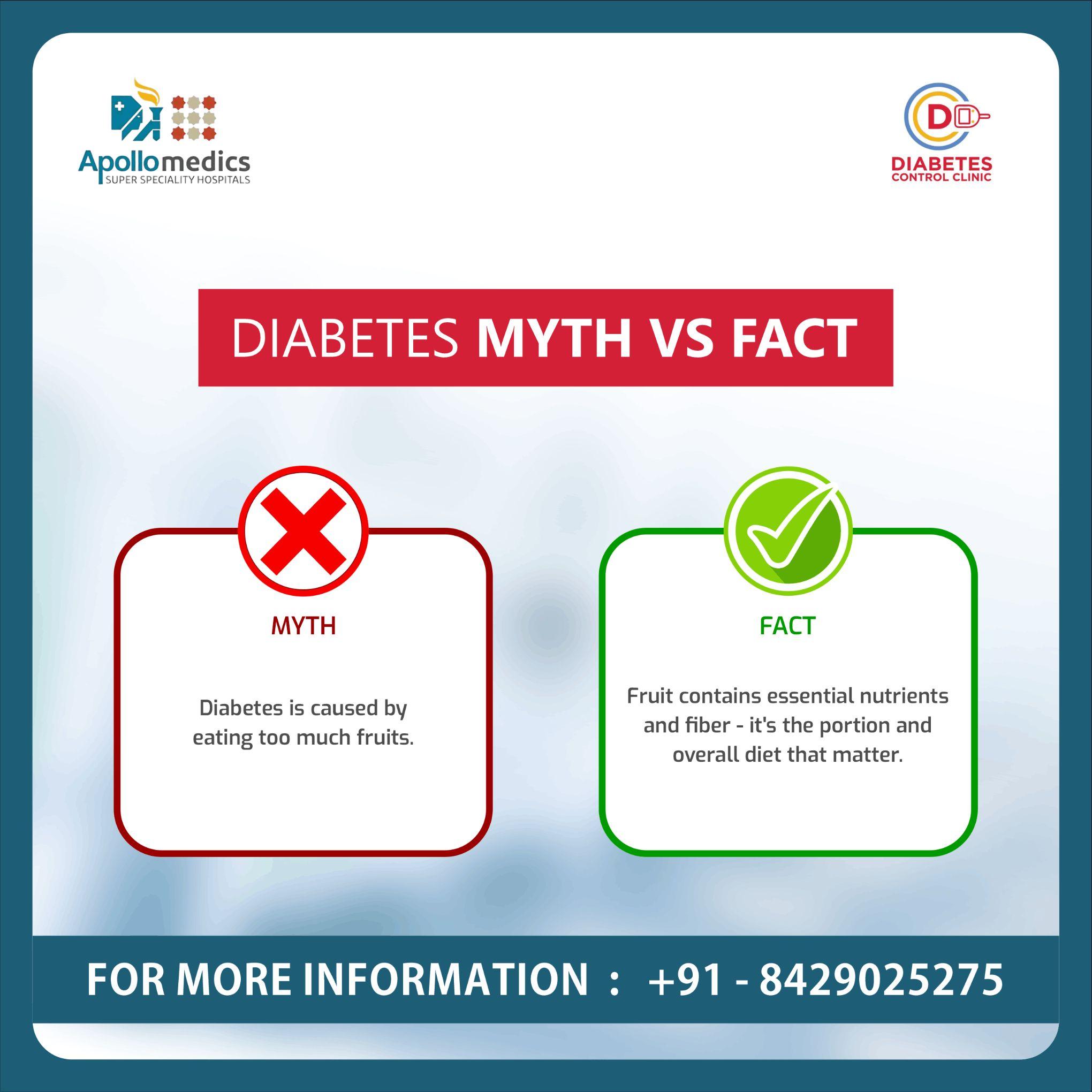 Diabetes Myth Busted Dr Mayank Somani