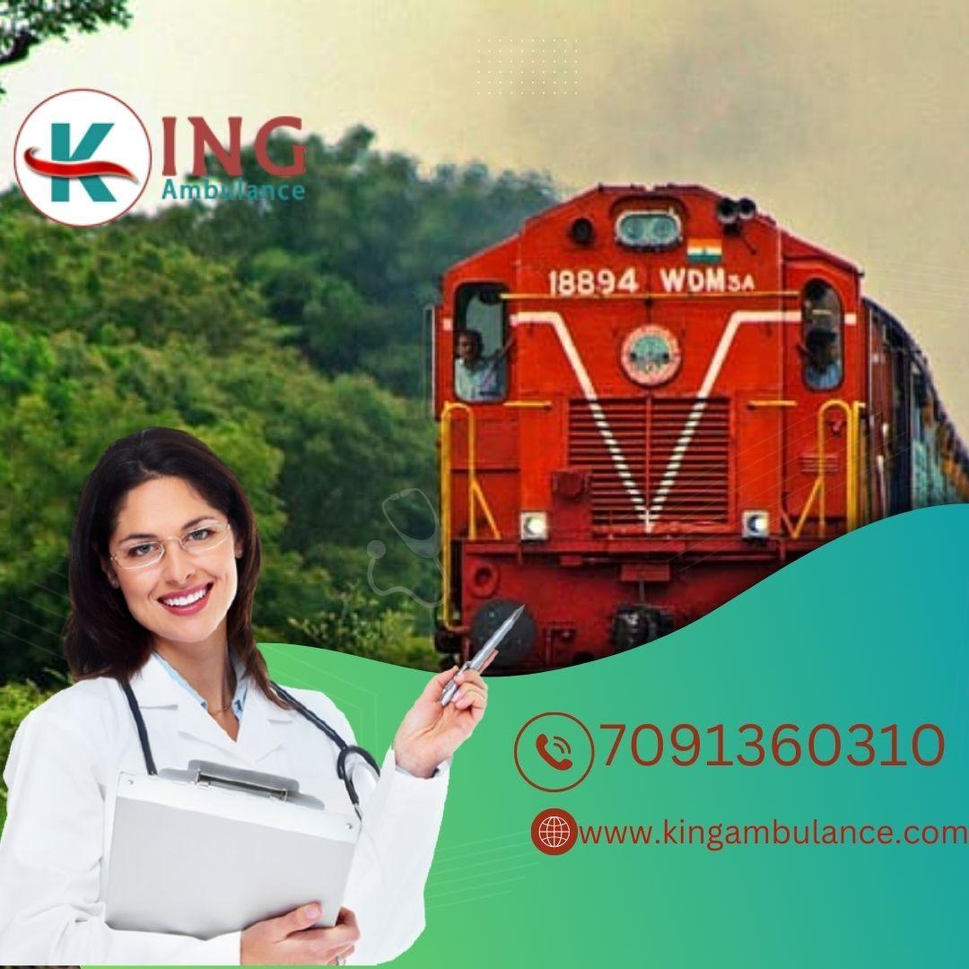 King Train Ambulance Services in Silchar offers facilities at low costs