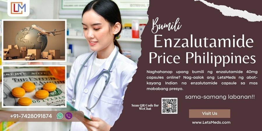 Buy Enzalutamide Capsules from LetsMeds- Fast Delivery Across the Philippines