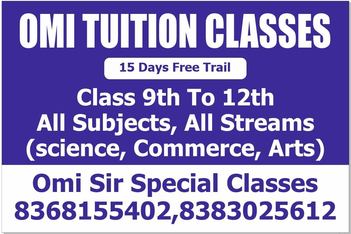 Academic Excellence with Expert Coaching in Palam Vihar  Omi Tuition Classes