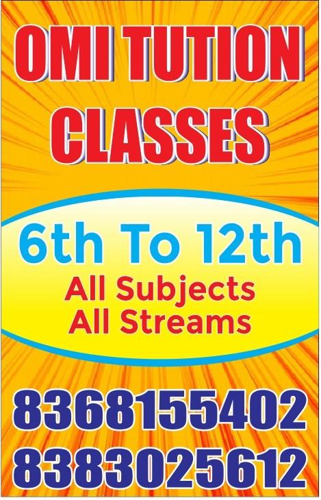 Best 9th-12th Class Coaching in Palam Vihar  Enroll Now at Omi Tuition Classes