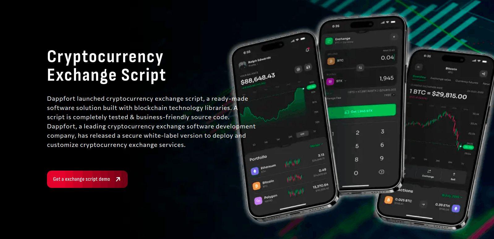 Cryptocurrency Exchange Script - Build Your Own Crypto Exchange Platform 
