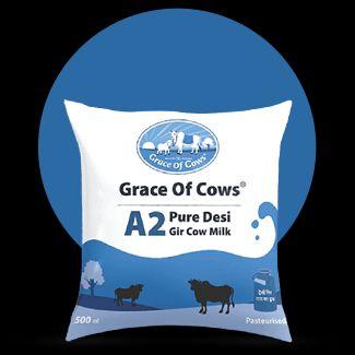  Desi Cow Milk at the Best Price Per Litre from Grace of Cows.