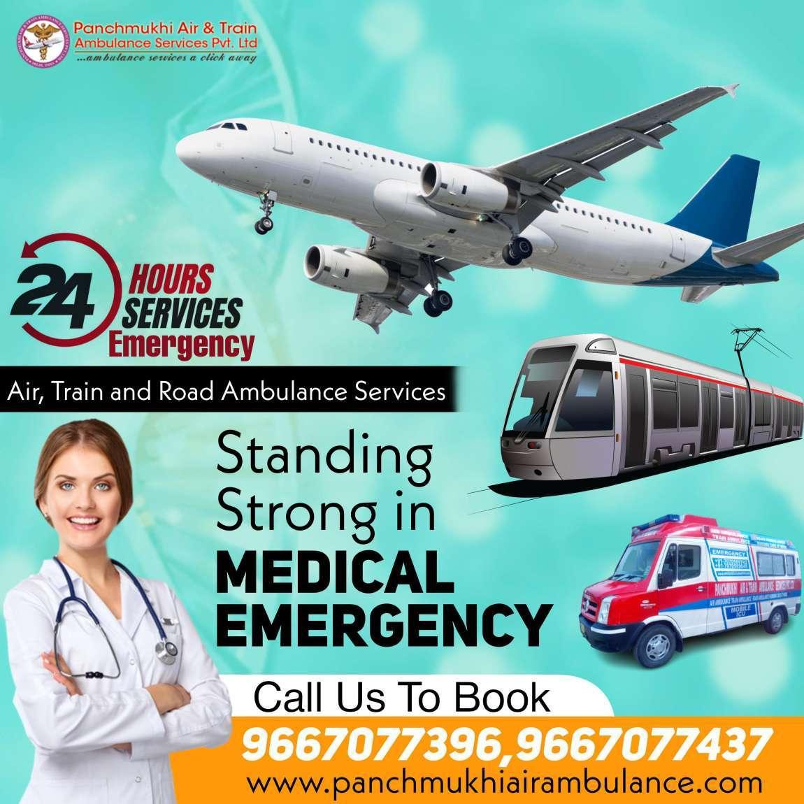 Get Affordable Panchmukhi Air Ambulance Services in Ranchi with Experienced Crew