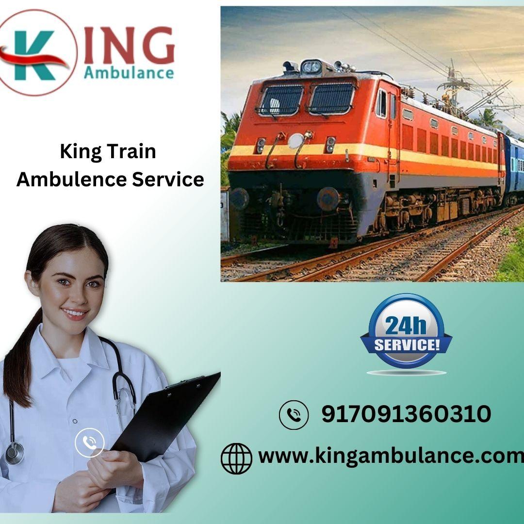 take advantage of Swift Transportation King Train Ambulance in Delhi