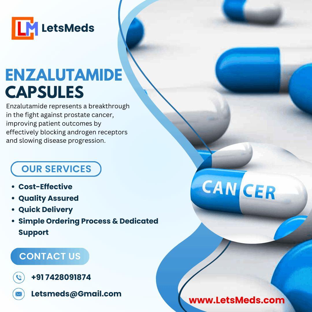 Affordable Enzalutamide 40mg/160mg Capsules in the Philippine with LetsMeds