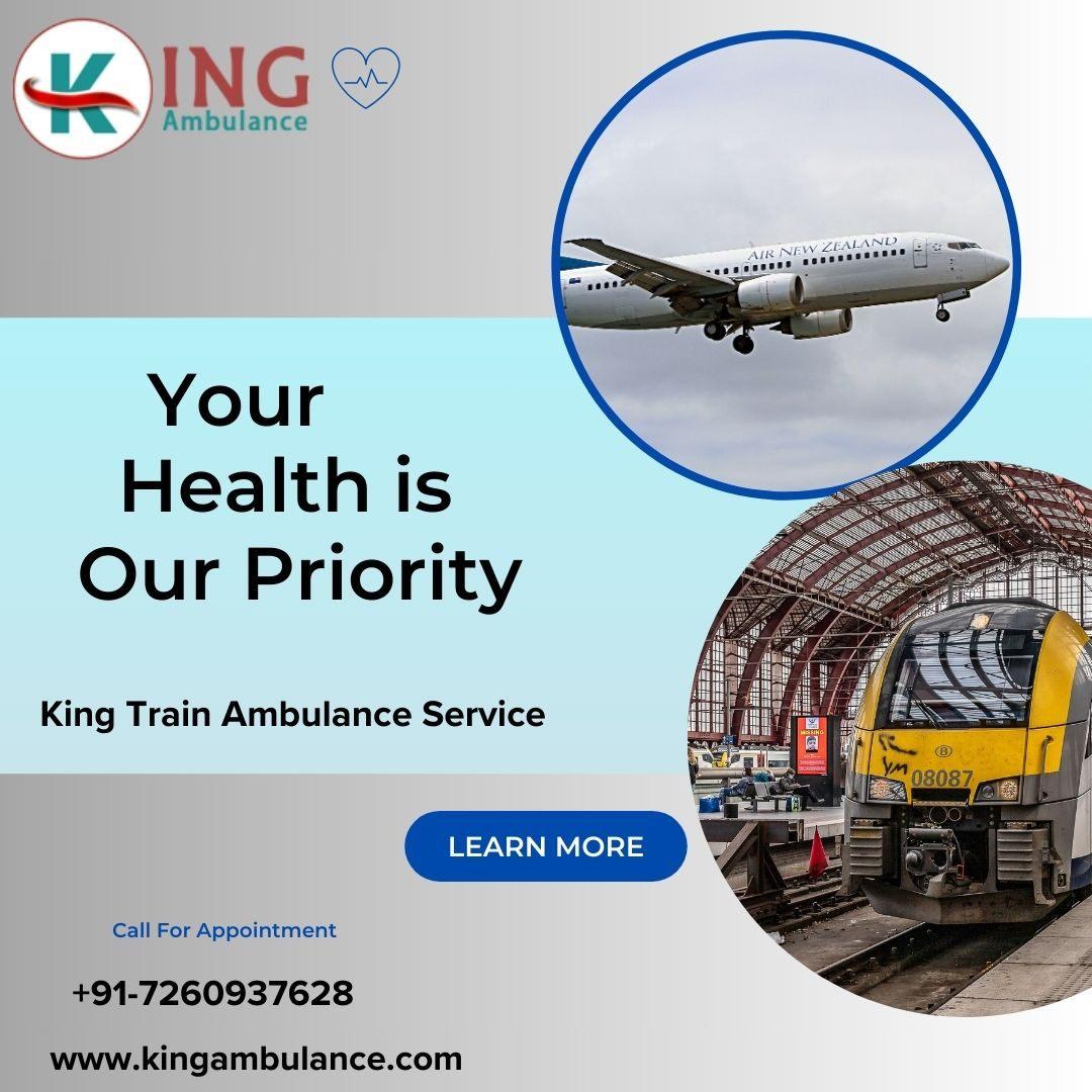 King Train Ambulance in Varanasi ensures low booking costs for everyone