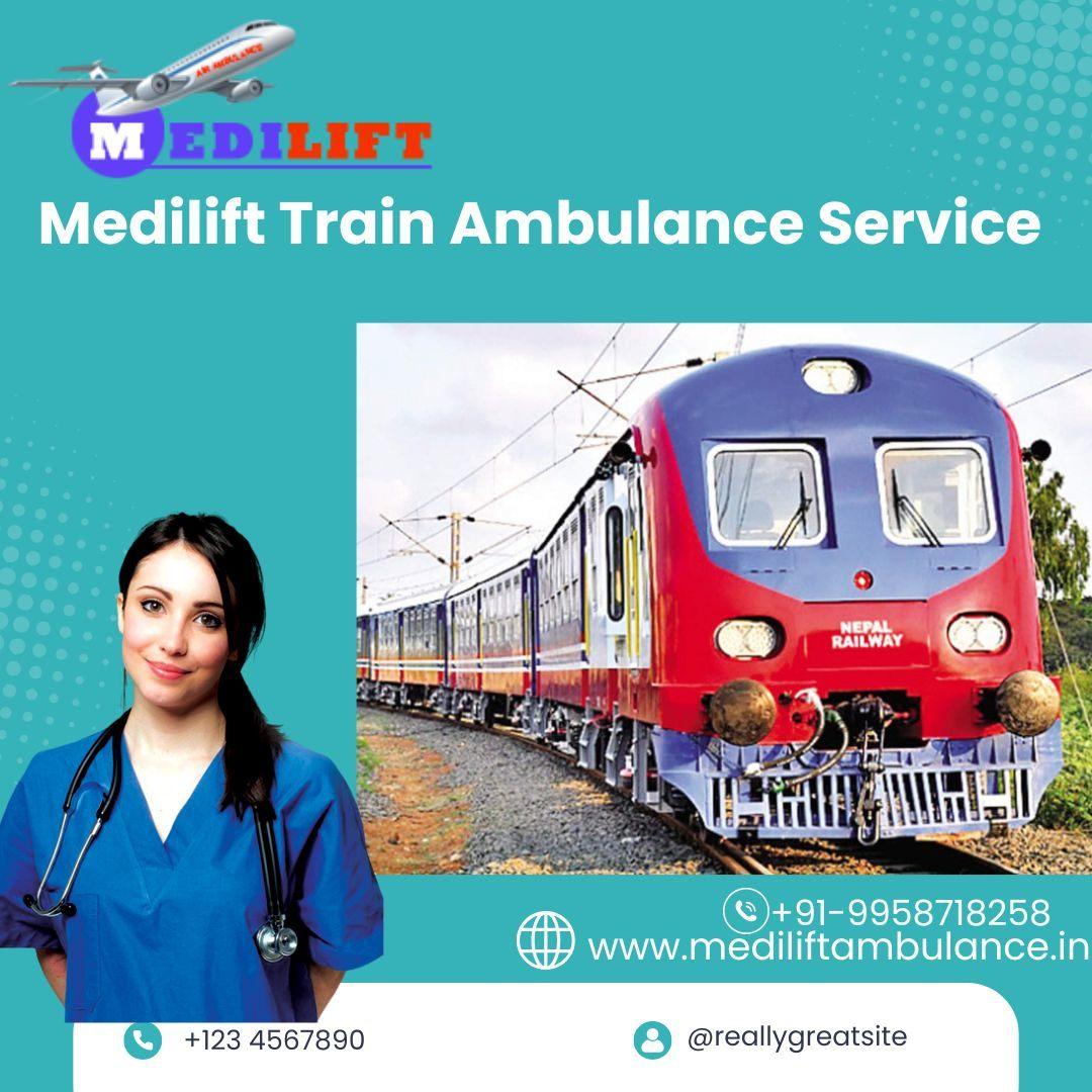 When Moving Sick Patients Medilift Train Ambulance in Pune Provides Great Care