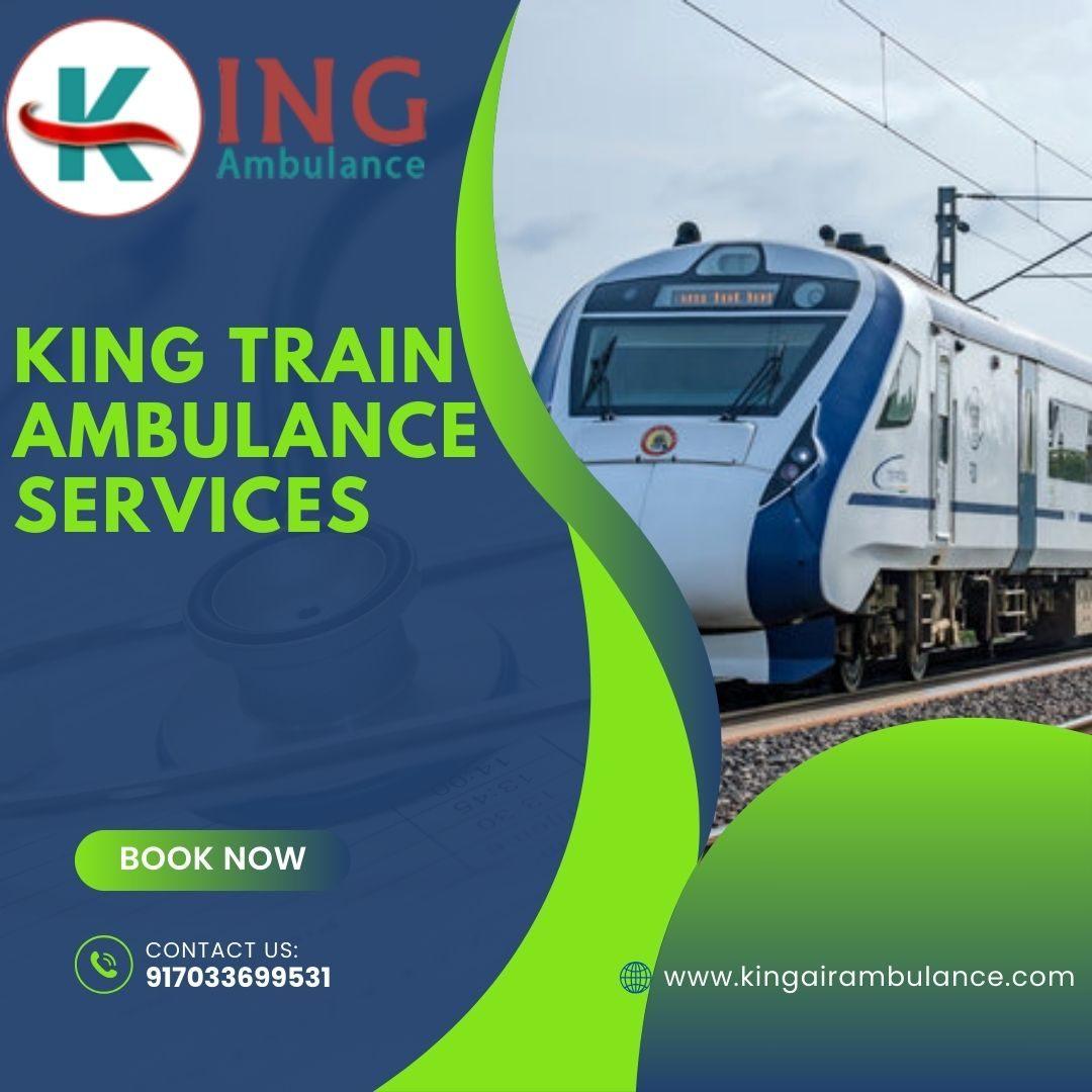 King Train Ambulance Service in Patna 