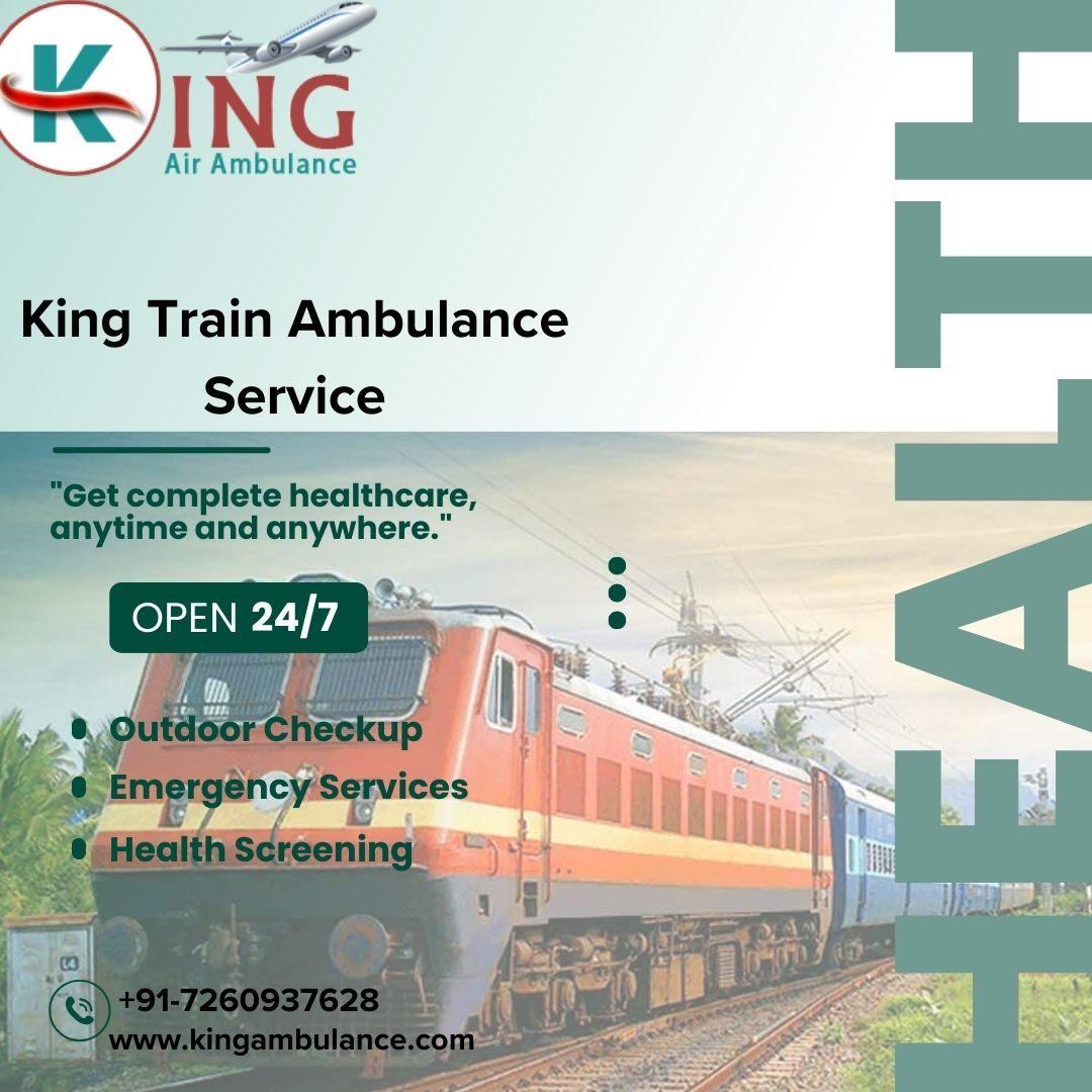 King Train Ambulance in Chennai Offers  Support during Sick Patients Transfer