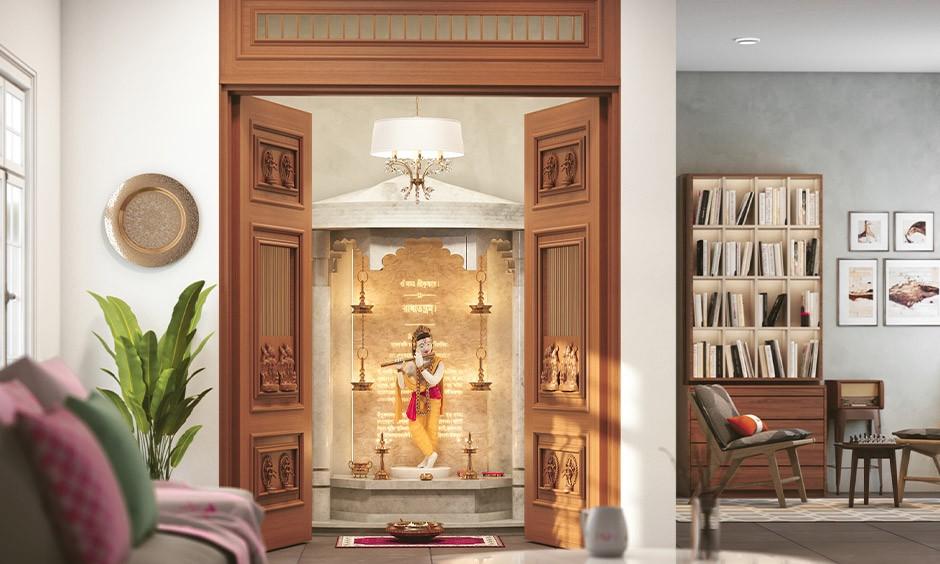 Pooja Room Door Designs for Indian Homes