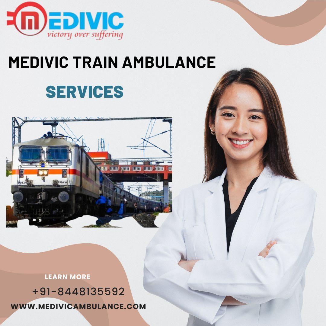 Choose superior transport services of Medivic Train Ambulance from Bangalore