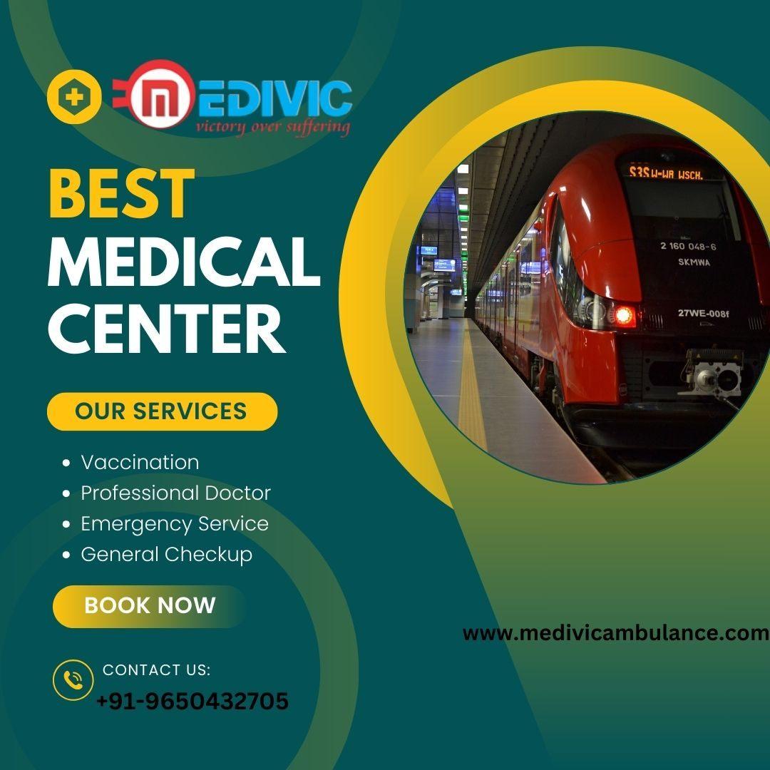  Hire King Train Ambulance Service in Nagpur to relocate ill patients