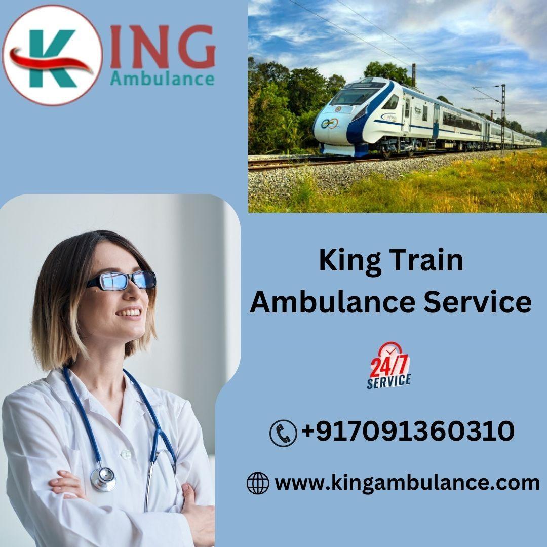 King Train Ambulance is available 24/7 in Siliguri 