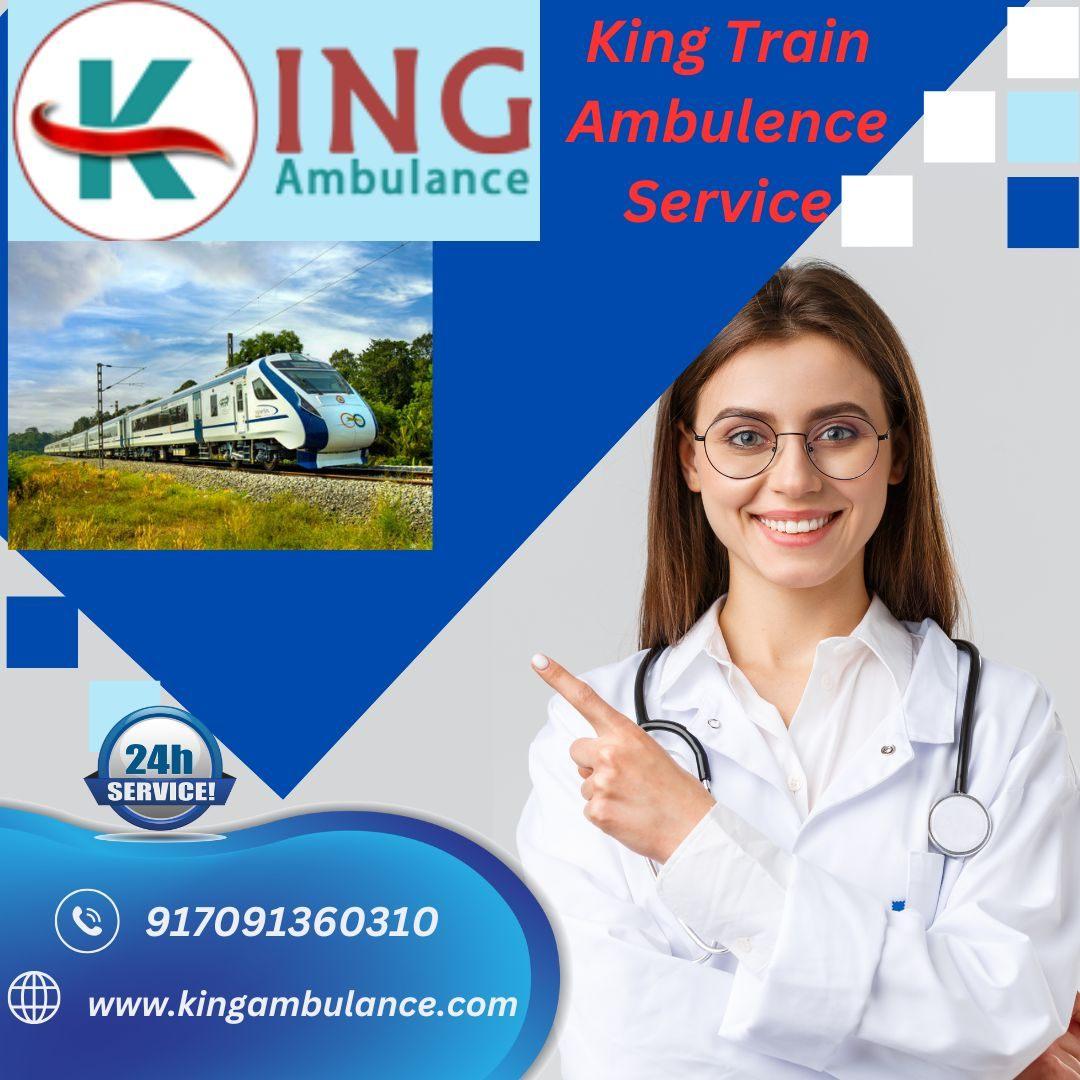   King Train Ambulance Service in Patna with Splendid Medical Support