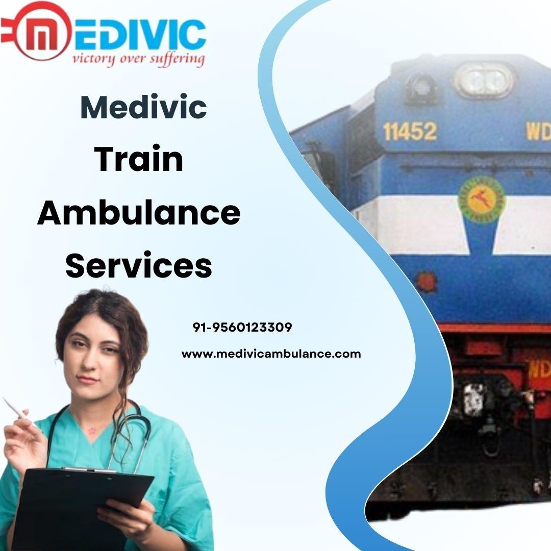People of Dibrugarh can contact Medivic Train Ambulance Service 