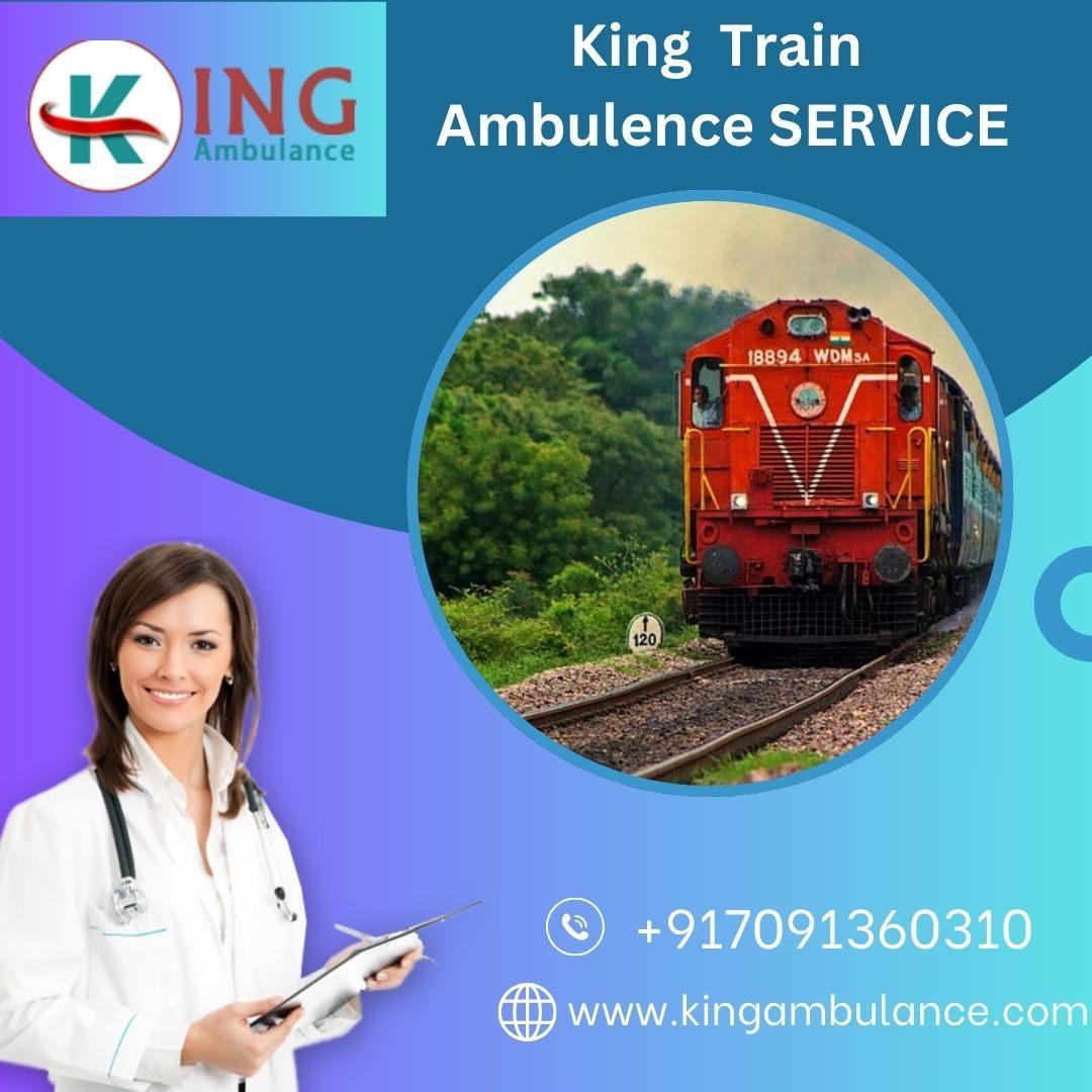  King Train Ambulance Services in Raipur arrange the required medical 