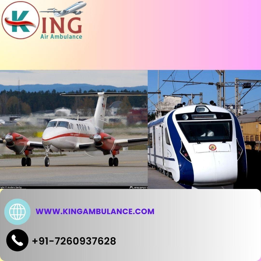 Hire King Train Ambulance Services in Kolkata for urgent medical Needs