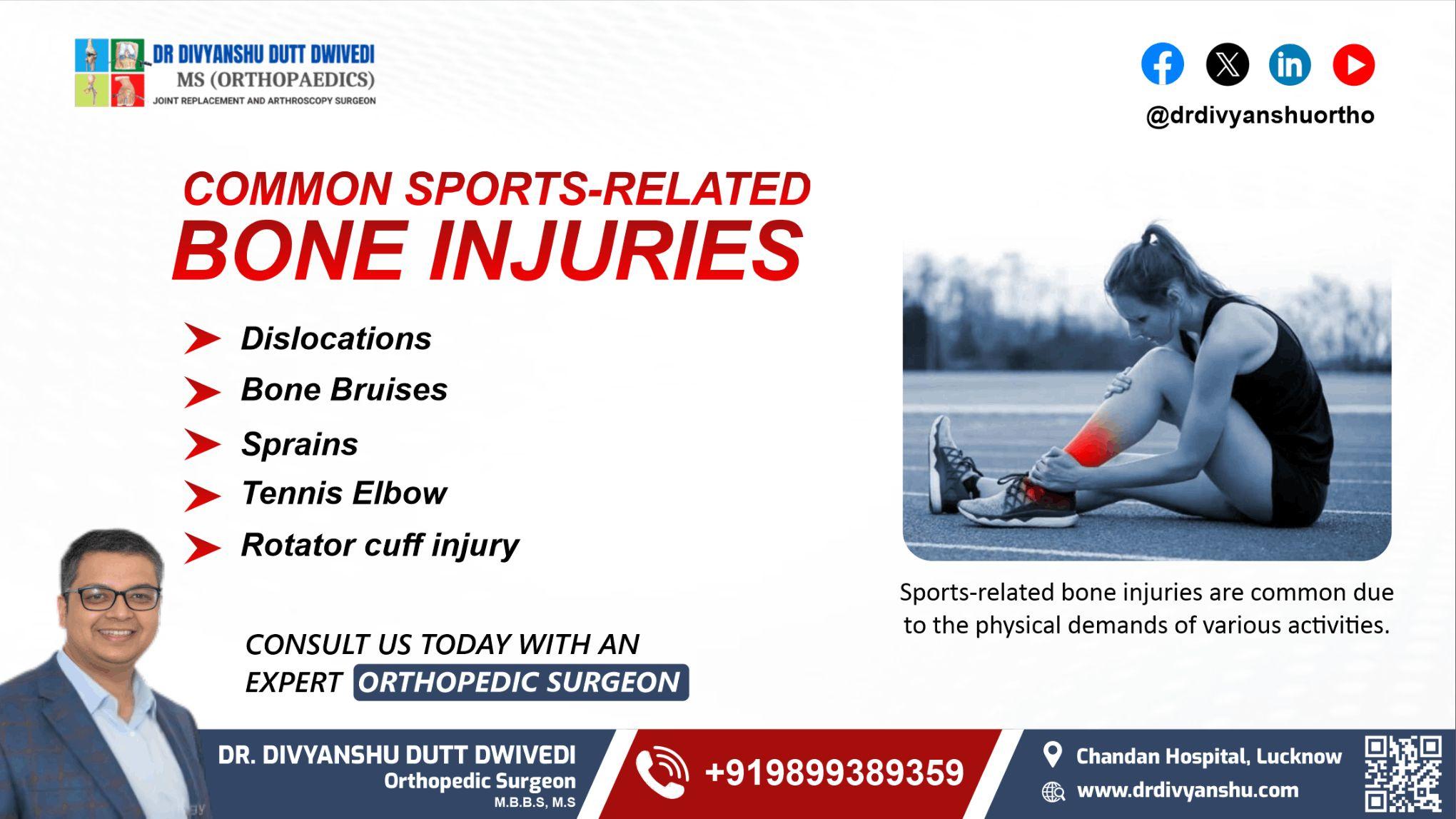 Top Sports Injury Doctor in Lucknow | Dr. Divyanshu Dutt Dwivedi