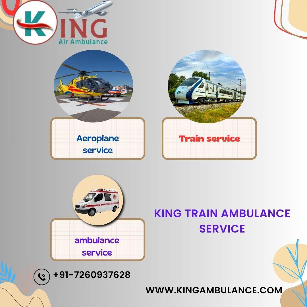 Get King Train Ambulance Services in Ranchi That Are ICU-Organized 