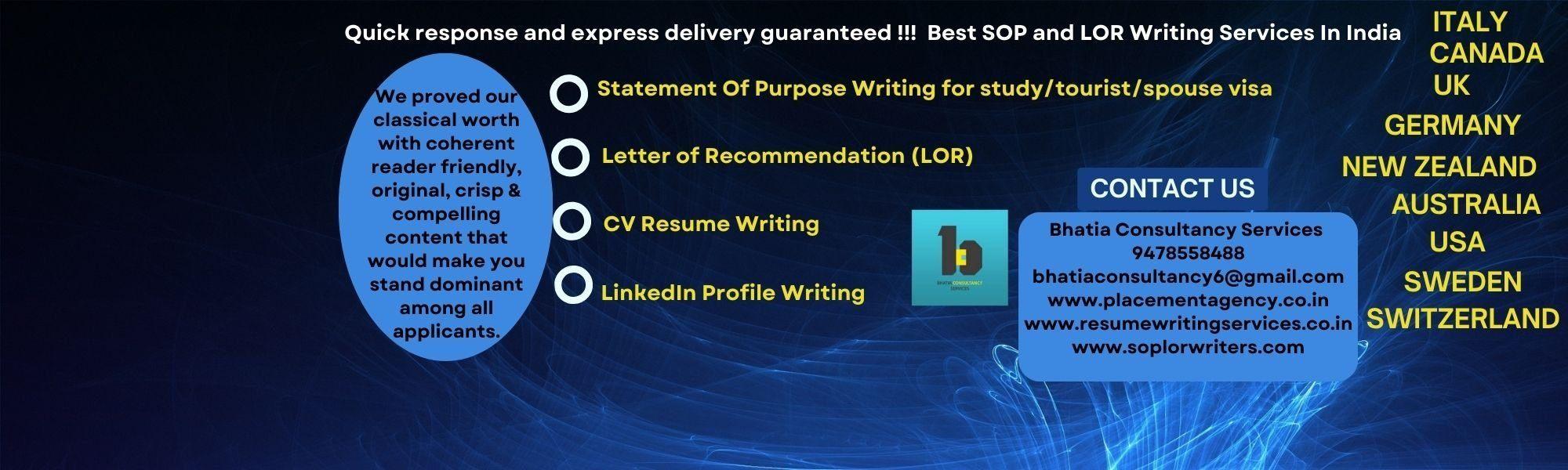 Professional Resume Writing Services in Noida