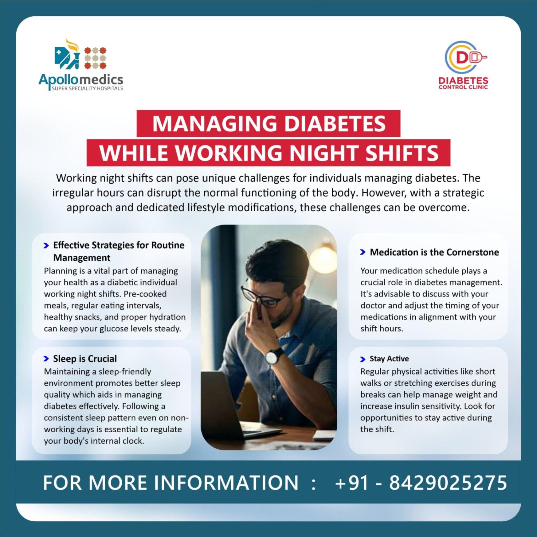 Night Shift with Diabetes? Manage it Right!