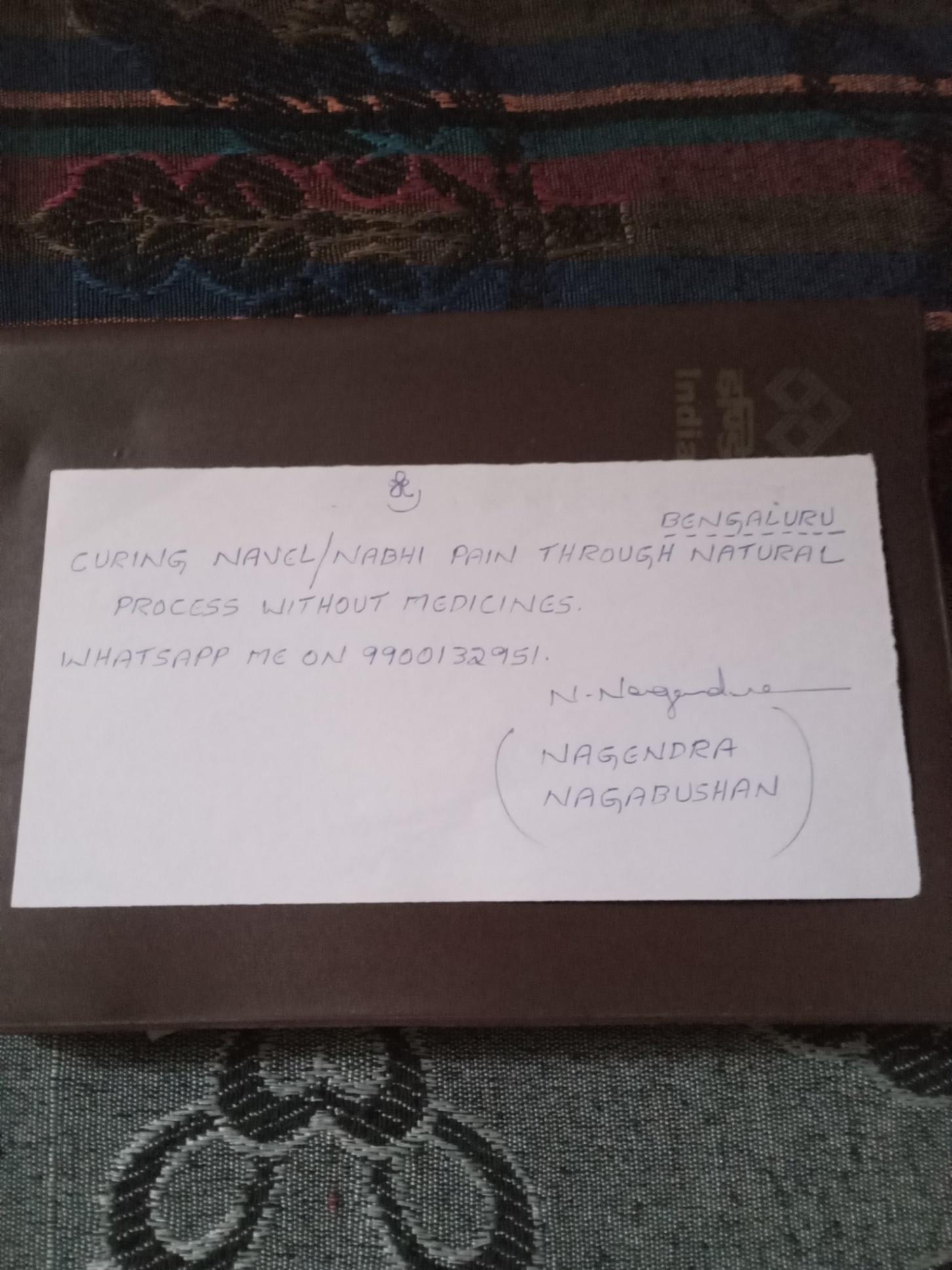 Curing navel displacement through natural process 