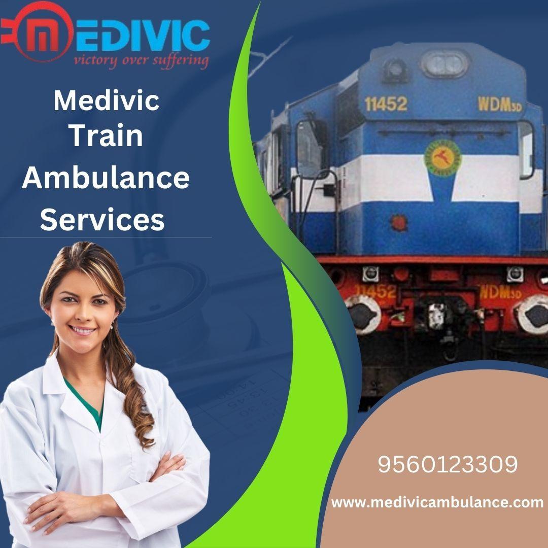 Medivic Train Ambulance in Dibrugarh provides the top  medical 