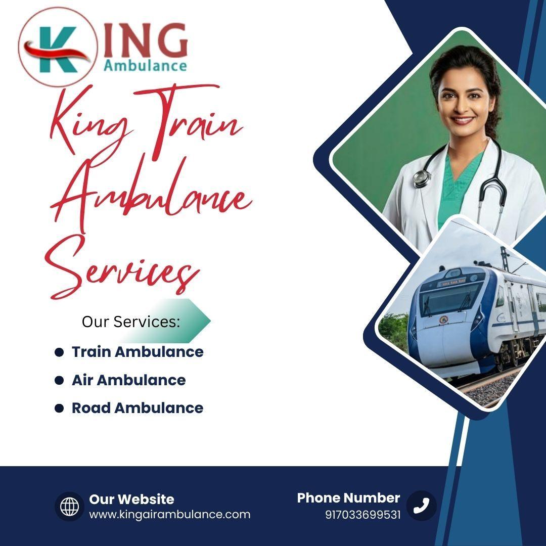 King Train Ambulance Services in Dibrugarh Providing Help  Patients in Emergency