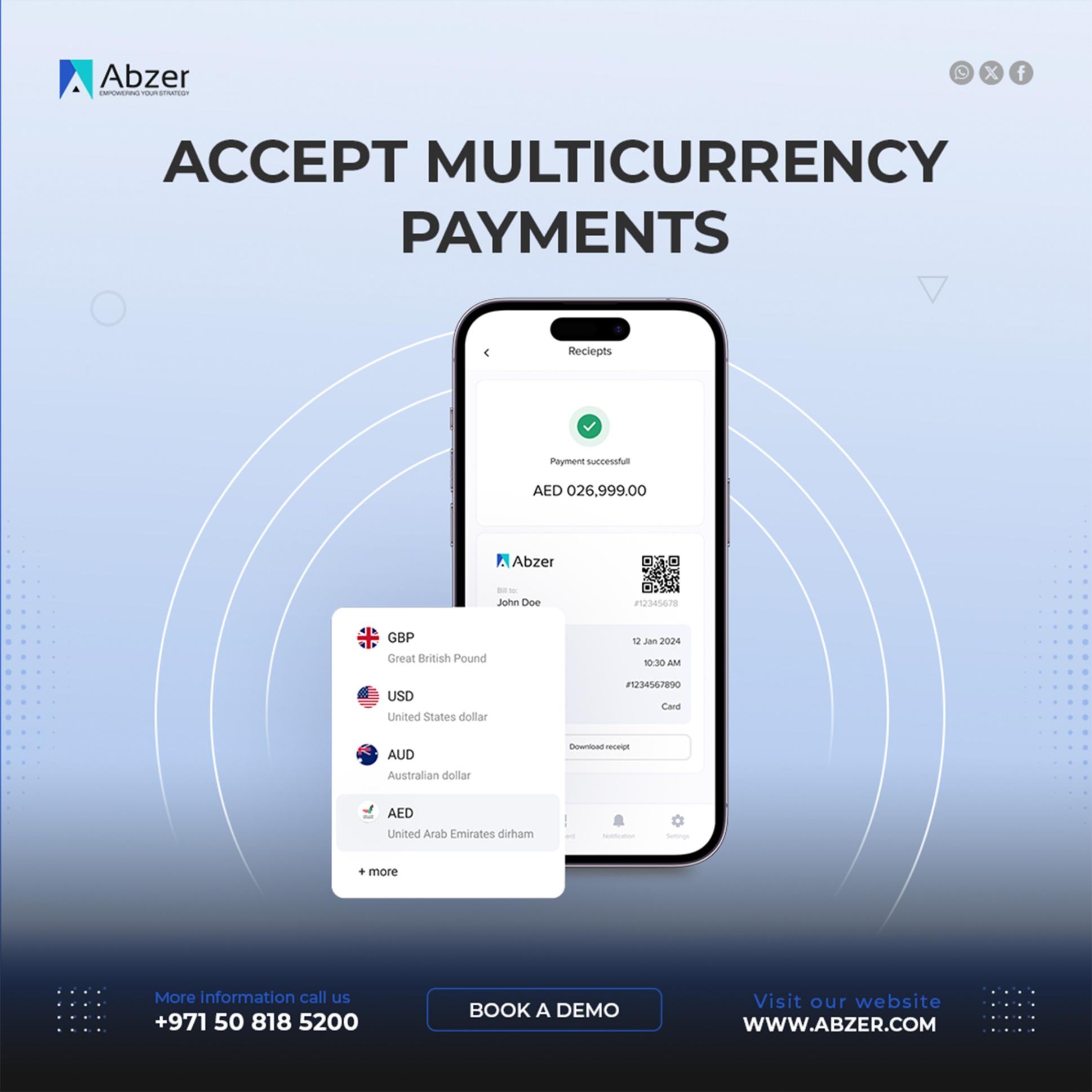 SmartInvoice: Effortless Multi-Currency Payments Made Simple!