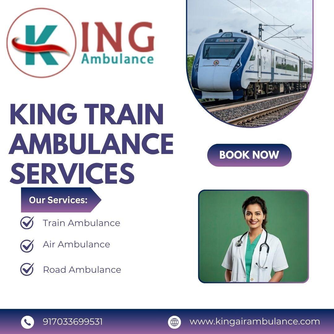 Chennai-based King Train Ambulance have made the journey for sick patient 