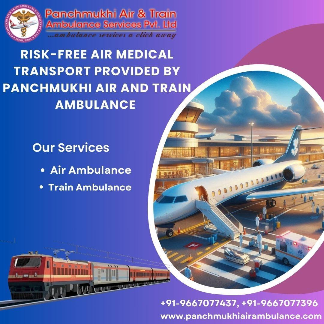 Get Patient Transfer by Panchmukhi Air Ambulance Services in Raipur at Low-Fare