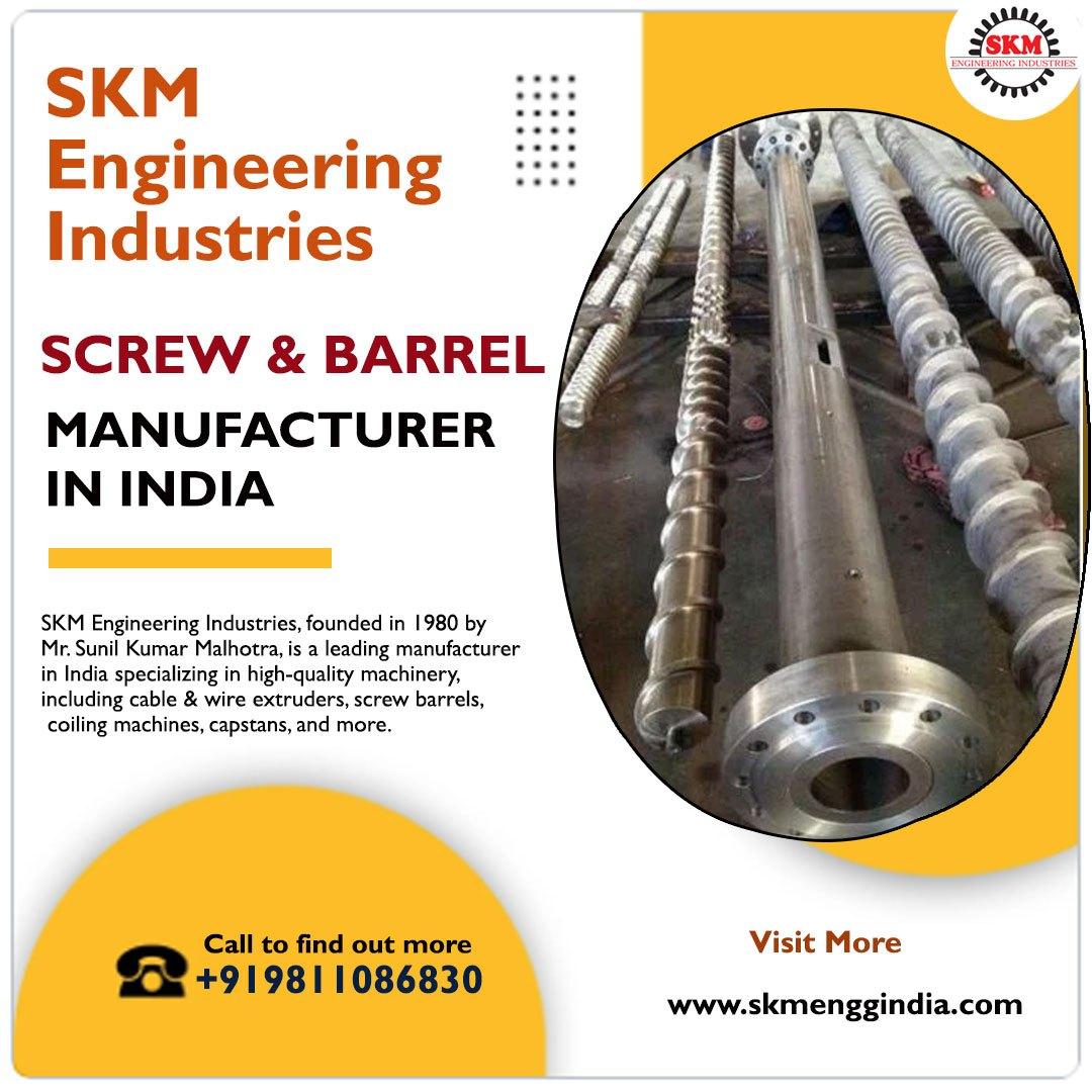 Screw Barrel Manufacturer in India