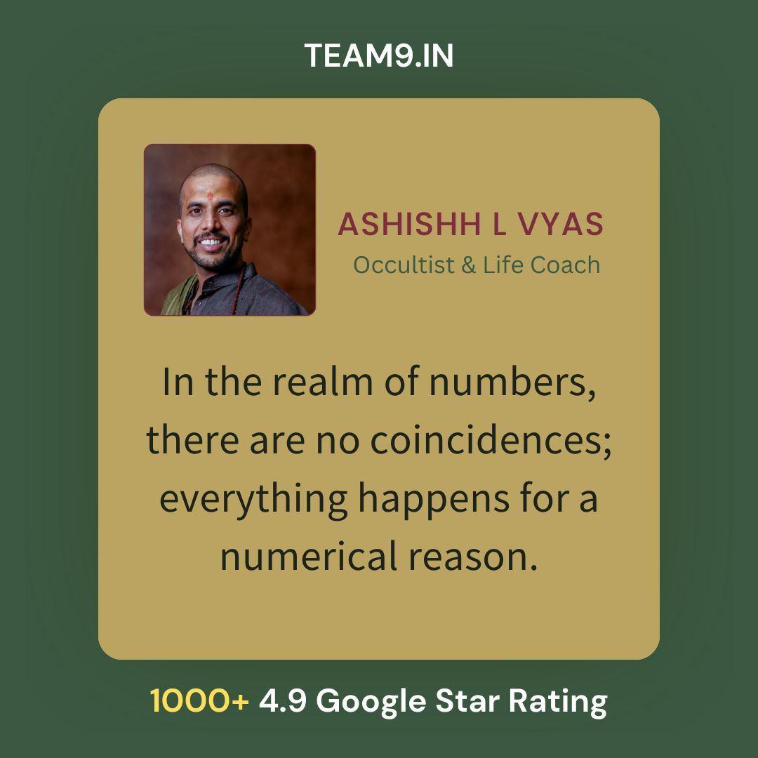 Your Unique Numerology Report: Insights from Ashishh L Vyas