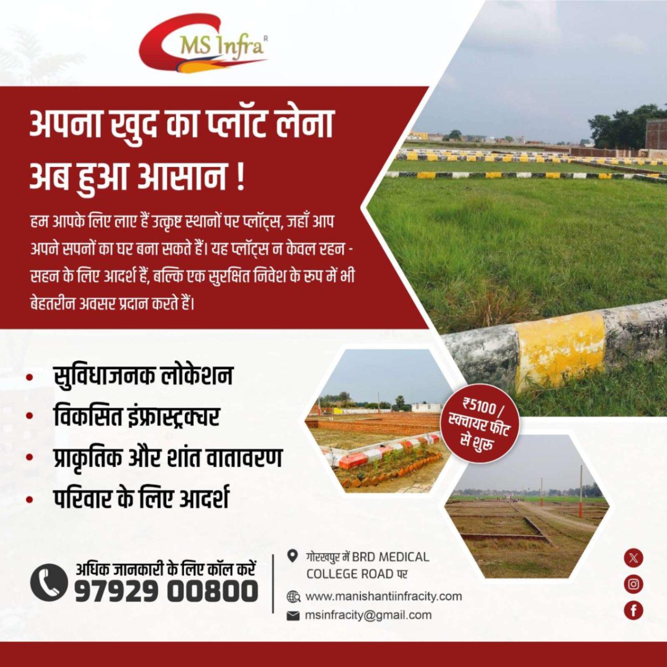 Looking to buy land in Gorakhpur?