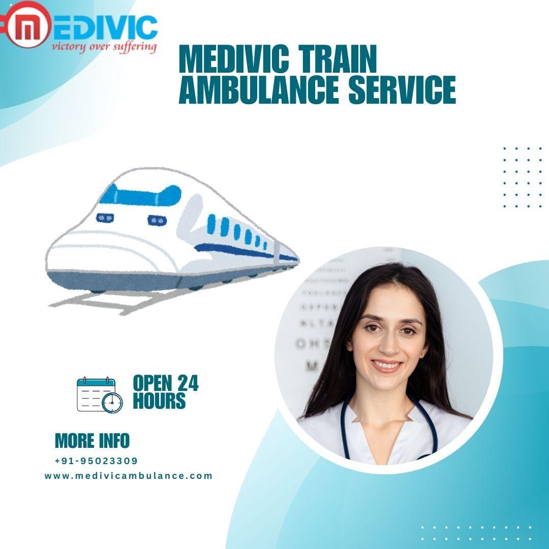 Medivic Aviation Train Ambulance in Chennai  