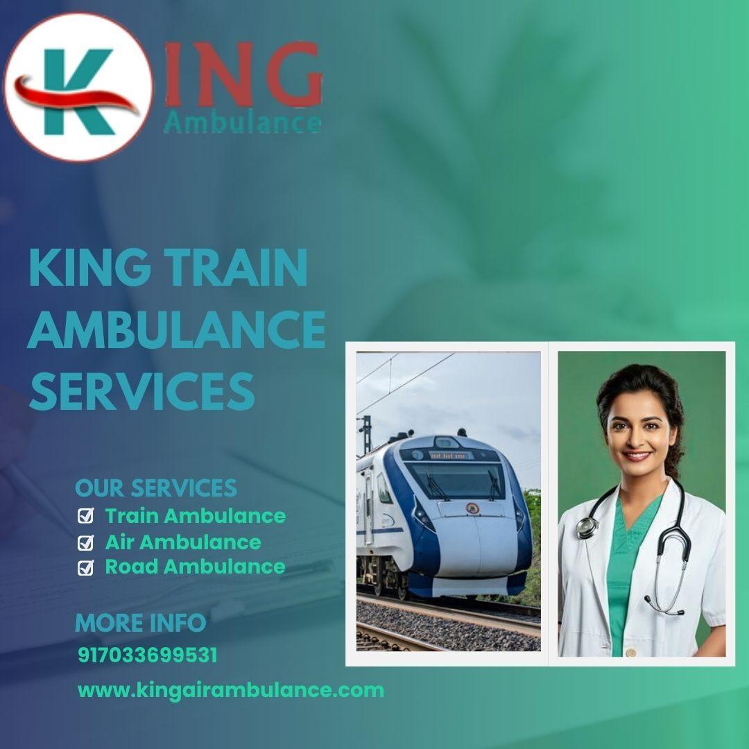 King Train Ambulance in Patna offers continuous assistance at lower prices