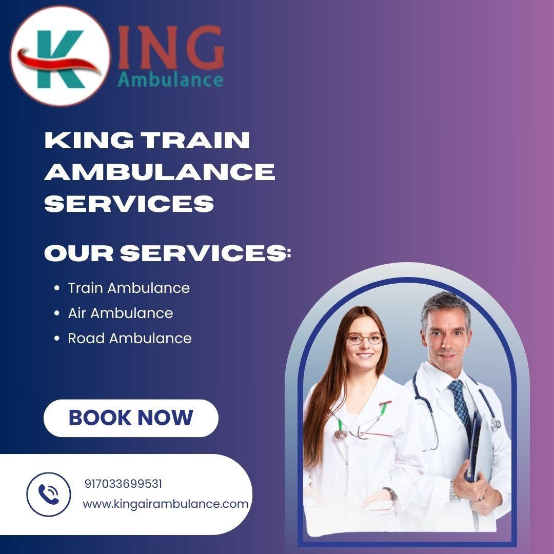 Regular help is provided by King Train Ambulance in Kolkata 