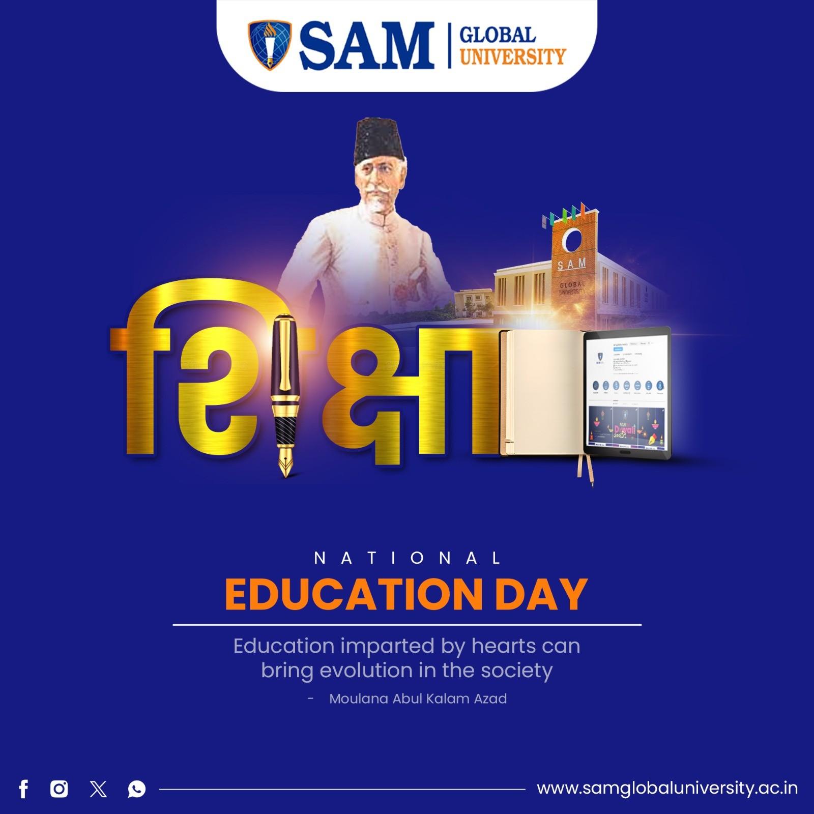National Education Day: Celebrating the Power to Inspire and Learn. 