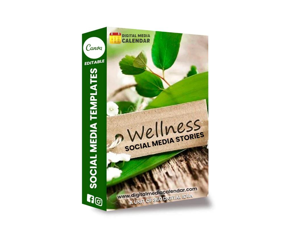 Professional Canva Templates for Wellness Social Media Stories 