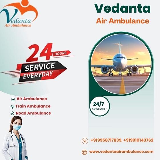 Get Vedanta Air Ambulance  in Shimla with Ventilator Setup at an Affordable Cost