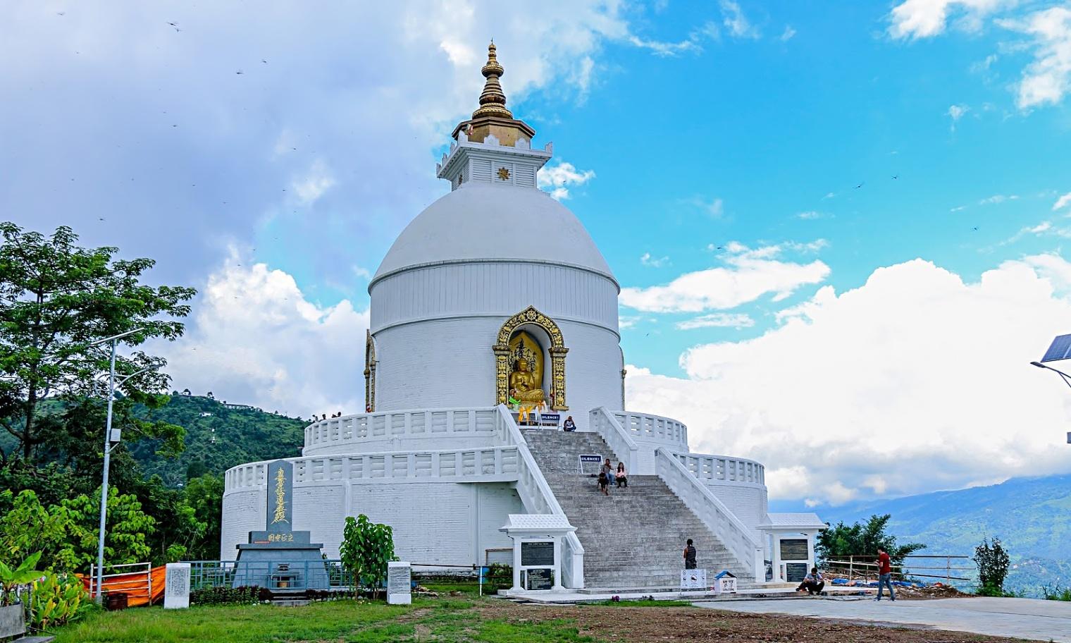 Explore Tranquility at Peace Pagoda Darjeeling!