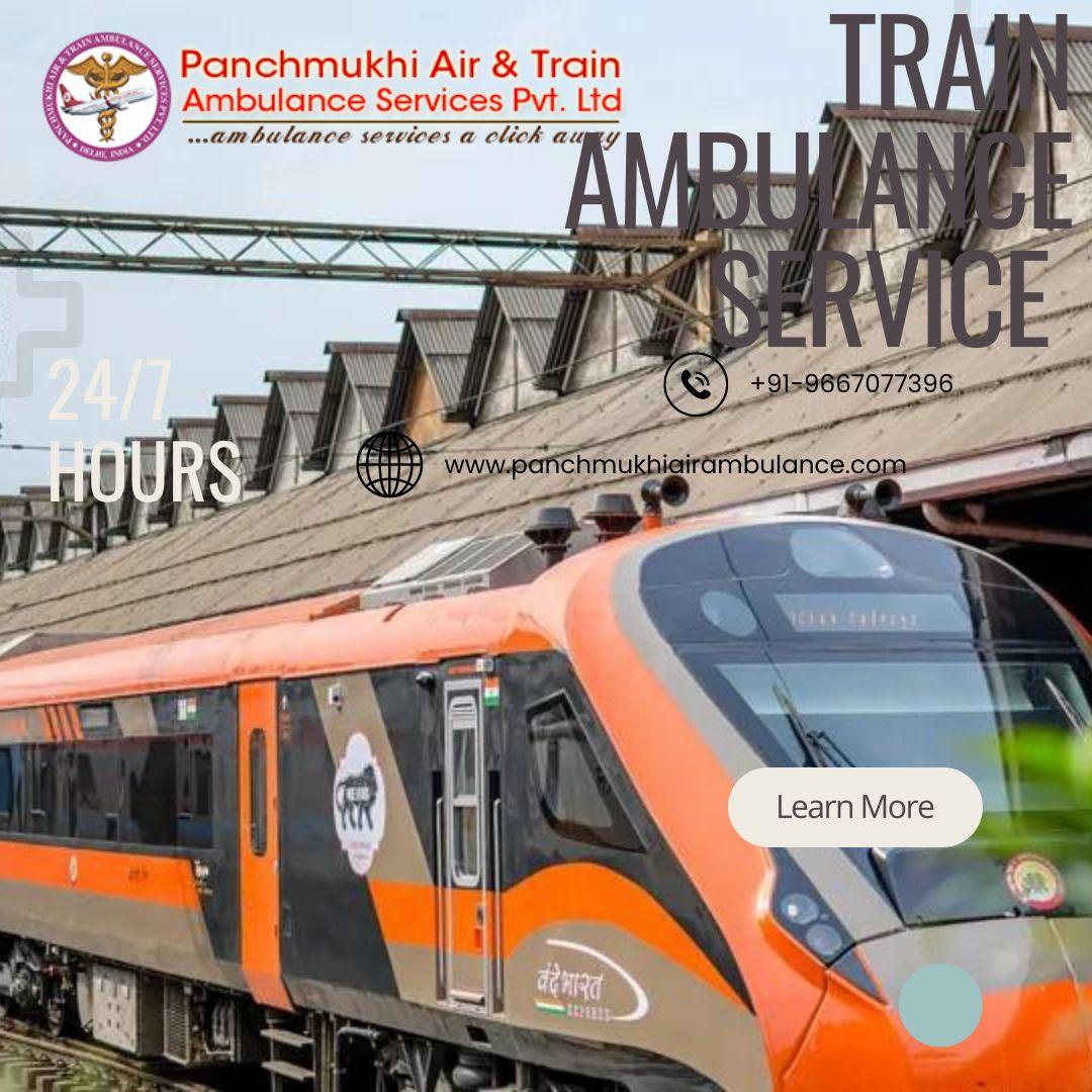 Panchmukhi Train Ambulance Service in  Hyderabad  