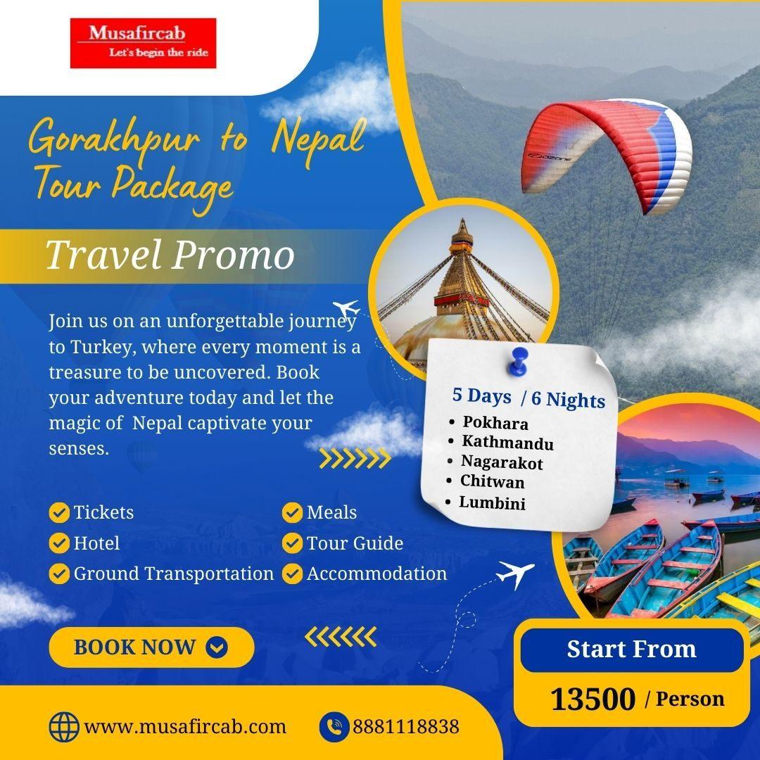 Gorakhpur to Nepal Tour Package