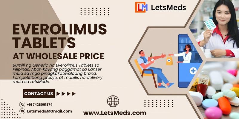 Buy Everolimus Tablets Online in The Philippines: Affordable Prices at LetsMeds