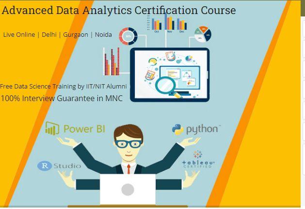 Data Analyst Course in Delhi, 110060. Best Online Business Analytics Course 