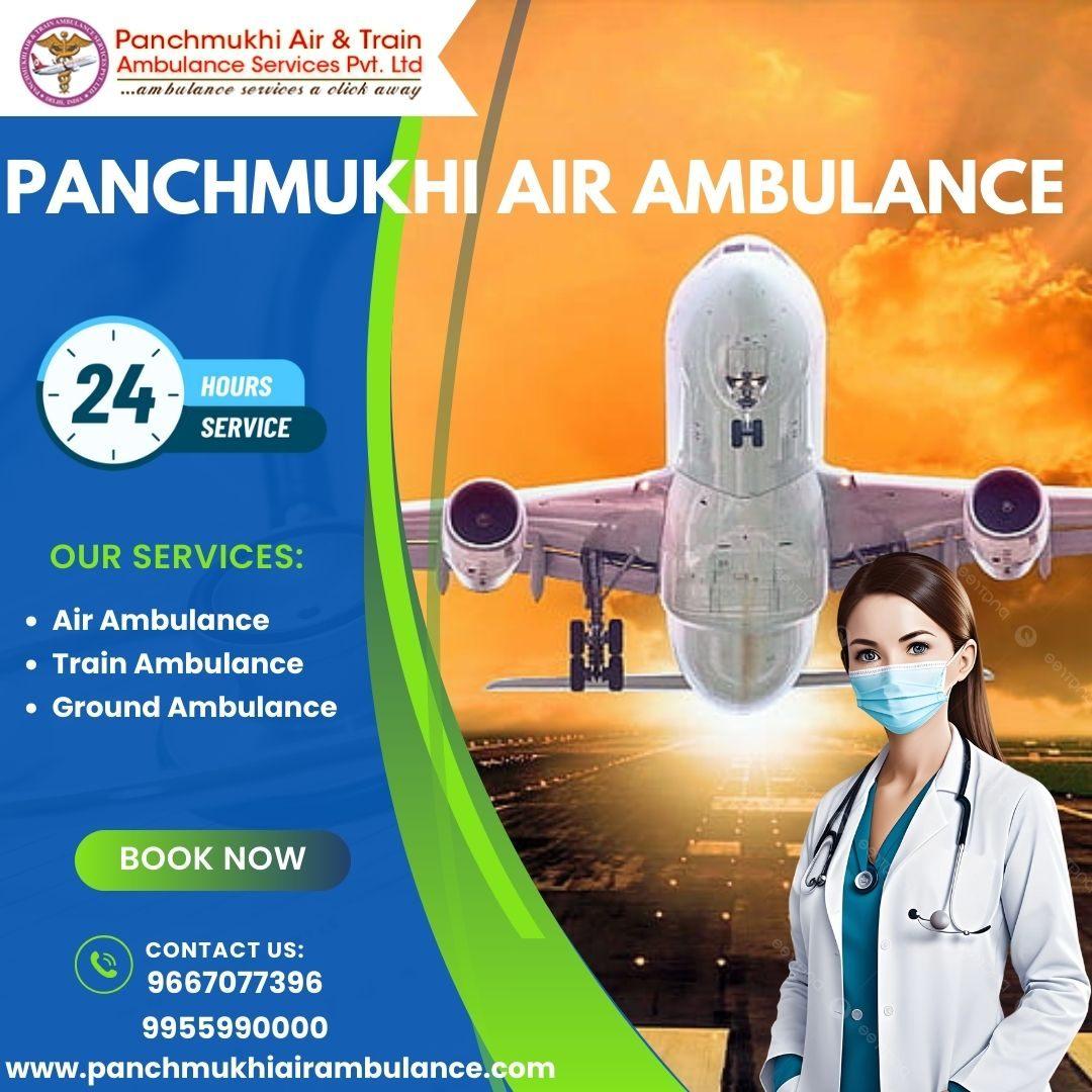 Utilize Panchmukhi Air Ambulance Services in Patna with Extreme Advanced Medical